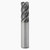 Seco Tools 02826812 | JHP993080D2C.0Z4 8.00mm Diameter x 8.00mm Shank x 60.00mm OAL x 38 Degree Helix Angle 4 Cutting Edge SIRON Coated Carbide Corner Chamfer End Mill