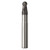 Seco Tools 02928220 | JS532120E2B.0Z2 12.00mm Diameter x 12.00mm Shank x 6.00mm Corner Radius x 100.00mm OAL x 30 Degree Helix Angle 2 Flute NXT Coated Carbide Ball End Mill