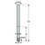 Seco Tools 02928380 | JS534100E3B.0Z4 10.00mm Diameter x 10.00mm Shank x 5.00mm Corner Radius x 100.00mm OAL x 30 Degree Helix Angle 4 Flute NXT Coated Carbide Ball End Mill