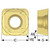 Seco Tools 10098029 |SPKT10T317TN-M10 0.394" Inscribed Circle Diameter x 0.067" Corner Radius x 0.156" Thickness 4 Cutting Edge Carbide Milling Insert