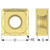 Seco Tools 10127703 |SNXU130612TN-M12 0.535" Inscribed Circle Diameter x 0.047" Corner Radius x 0.219" Thickness 8 Cutting Edge Carbide Milling Insert