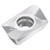 Seco Tools 10198804 | XOMX180616TR-M14 1.60mm Corner Radius x 6.40mm Thickness 2 Cutting Edge Carbide Milling Insert