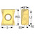 Seco Tools 10198829 | LOEX080408TR-M08 0.80mm Corner Radius x 6.60mm Thickness 4 Cutting Edge Carbide Milling Insert