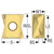 Seco Tools 10207738 | LOEX120708TR-T4-M12 0.80mm Corner Radius x 10.26mm Thickness 4 Cutting Edge Carbide Milling Insert