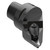 Seco Tools 10070176 | C4-DVJBL-27055-16JETI2 55.00mm Functional Length x 27.00mm Functional Width x 93 Degree Cutting Edge Angle Left Hand Modular Turning Head