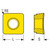 Seco Tools 02455095 |SCET120612T-ME10 0.500" Inscribed Circle Diameter x 0.047" Corner Radius x 0.250" Thickness 4 Cutting Edge Carbide Milling Insert