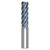Seco Niagara Cutter 10008089 | S638R.625D3R015.0Z6 HTA 0.625" Diameter x 0.625" Shank x 4.000" OAL x 38 Degree Helix Angle 6 Flute HTA Coated Carbide Corner Radius End Mill