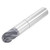 Seco Niagara Cutter 03115948 | SBN638.375E1B.0Z6 ALTIN 0.375" Diameter x 0.375" Shank x 2.500" OAL x 38 Degree Helix Angle 6 Flute AlTiN Coated Carbide Ball End Mill (N15396)
