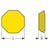 Seco Tools 03272998 |OFEN070405TN-D18 0.707" Inscribed Circle Diameter x 0.020" Corner Radius x 0.187" Thickness 8 Cutting Edge Carbide Face Milling Insert