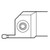 Seco Tools 00068781 | CFIR2020K06 18.00mm Maximum Cutting Depth x 125.00mm Functional Length x 21.50mm Functional Width x 90 Degree Cutting Edge Angle Indexable Grooving Toolholder