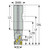 Seco Tools 02710799 | R217.69-01.50-3-12M4AN 38.10mm Diameter x 38.10mm Shank x 55.00mm Maximum Cutting Depth x 68.30mm Shank Length x 90 Degree Cutting Edge Angle 4 Flute Indexable Square-Shoulder End Mill