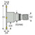 Seco Tools 02731371 | R335.10-1663.RE-02-5 63.00mm Diameter x 2.50mm Maximum Cutting Depth x 90 Degree Cutting Edge Angle Indexable Slotting Cutter