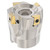 Seco Tools 02827545 | R220.94-0040-08-4A 40.00mm Diameter x 8.00mm Depth of Cut x 40.00mm Functional Length -23 Degree Rake Radial Angle Indexable Square-Shoulder Face Mill