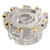 Seco Tools 02949622 | R220.29I-0063-06.6A 51.00mm Diameter x 6.00mm Depth of Cut x 40.00mm Functional Length -3 Degree Rake Radial Angle Indexable Copy End Mill