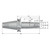 Seco Tools 03308039 | DIN40ADB-M20-060-V 36.50mm Diameter x 128.40mm OAL End Mill Adapter