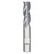Seco Niagara Cutter 17003406 | S335.219F2R020.0Z3 5.56mm Diameter x 6.35mm Shank x 0.51mm Corner Radius x 50.80mm OAL 3 Flute AlTiN Coated Carbide Corner Radius End Mill