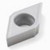 Seco Tools 74011800 | DCMT070202-F2 DC0702 Insert Size x 6.35mm Inscribed Circle Diameter x 0.20mm Corner Radius 2 Cutting Edge Uncoated Turning Insert