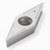 Seco Tools 74016087 | VBMT160404-F2 VB1604 Insert Size x 9.53mm Inscribed Circle Diameter x 0.40mm Corner Radius 2 Cutting Edge Uncoated Turning Insert