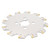 Seco Tools 75014460 | 335.10-06.00-3 152.40mm Diameter x 3.10mm Maximum Cutting Depth x 90 Degree Cutting Edge Angle Indexable Slotting Cutter