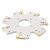 Seco Tools 75027323 | B-R335.10-100.27-04 100.00mm Diameter x 4.10mm Maximum Cutting Depth x 90 Degree Cutting Edge Angle Indexable Slotting Cutter