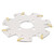 Seco Tools 75054873 | R335.10-04.00-2 101.60mm Diameter x 2.50mm Maximum Cutting Depth x 90 Degree Cutting Edge Angle Indexable Slotting Cutter