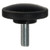 Carr Lane CL-656-KTK-16-PACKOF2 | 3/8-16" Thread x 1-7/8" Diameter Stud Knurled Knob