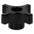 Carr Lane CL-3-PPK-4-PACKOF2 | 3/8-16" Thread x 1" Diameter Four Prong Knob