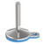 Carr Lane CLM-12-VRLF-S | 80.00mm Diameter Vulcanized Rubber Leveling Feet