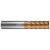 Helical Solutions 89425 | 0.375" Diameter x 0.375" Shank x 2.500" OAL x 0.750" LOC 6 Flute TPLUS Coated Corner Radius End Mill