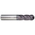 Helical Solutions 56152W | 0.250" Diameter x 0.250" Shank x 2.500" OAL x 0.750" LOC 4 Flute APLUS Coated Ball End Mill