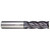 Helical Solutions 89678 | 0.437" Diameter x 0.437" Shank x 4.000" OAL x 2.000" LOC 4 Flute APLUS Coated Square End Mill