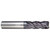 Helical Solutions 89687 | 0.187" Diameter x 0.187" Shank x 2.000" OAL x 0.438" LOC 4 Flute APLUS Coated Corner Radius End Mill