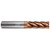Helical Solutions 89659 | 0.250" Diameter x 0.250" Shank x 2.000" OAL x 0.375" LOC 6 Flute TPLUS Coated Corner Radius End Mill
