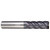 Helical Solutions 89129 | 0.250" Diameter x 0.250" Shank x 2.500" OAL x 0.750" LOC 5 Flute APLUS Coated Corner Radius End Mill