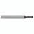 YG1 93427 | 1/28" Diameter x 2/17" Shank x 2/23" LOC x 1-23/40" OAL x 1/56" Radius x 30 Degree Helix Angle 2 Flute AlTiN Coated Carbide Ball Nose End Mill