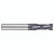 YG1 93601 | 7/16" Diameter x 7/16" Shank x 1" LOC x 4" OAL x 30 Degree Helix Angle 2 Flute AlTiN Coated Carbide Corner Radius End Mill
