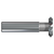 AB Tools CCD-100-60A | 1.000" Diameter x 60 Degree AlTiN Coated Top & Bottom Chamfer Double Angle Cutter