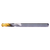 Dormer R0231.4 | 0.055" Diameter x 1.260" OAL x 120 Degree Point Angle Bright/TiN Coated Right Hand HM Stub Drill