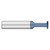 Titan USA TC43944 | 0.375" Diameter x 3/8" Shank x 2.500" OAL 8 Flute AlTiN Coated Carbide Straight Tooth Keyseat Cutter