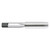 Titan USA TT92993 | M5 x 0.5 Thread Size x 0.194" Shank x 0.875" LOC x 2.375" OAL 4 Flute Uncoated High Speed Steel Straight Flute Tap