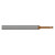 Harvey Tool 680745-C12 | 2.00mm Diameter x 6.00mm Shank x 2.80mm LOC x 65.00mm OAL 2 Flute C12 Coated Corner Radius End Mill