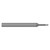 Harvey Tool 688845 | 2.00mm Diameter x 3.00mm Shank x 2.00mm LOC x 65.00mm OAL 2 Flute C11 Coated Ball End Mill