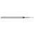 Harvey Tool 810118 | 0.012" Diameter x 1/8" Shank x 0.080" Flute Length x 1-1/2" OAL 2 Flute Uncoated Miniature Drill Bit