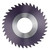 Harvey Tool SLH0625 | 2" Diameter x 0.062" Width x 0.062" OAL 80 Teeth Uncoated Slitting & Slotting Saw