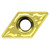 YG1 22002783 | 1/4" Inscribed Circle Diameter x 0.295" Edge Length x 1/16" Thickness 2 Cutting Edge Uncoated Cermet Turning Positive Insert
