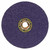 3M 7100331411 | 1.500" Diameter x 36+ Grit 300000 RPM Precision Shaped Ceramic Roloc Durable Edge Disc - Purple