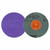 3M 7100331744 | 3.000" Diameter x 36+ Grit 200000 RPM Precision Shaped Ceramic Durable Edge Disc (Roloc) - Purple