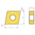Korloy 1-02-062802 | NC3225 Grade Turning Insert