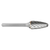 ATA SGSPRO 19175 | 3/8" Cutter Diameter x 1/4" Shank x 2-1/2" OAL x 3/4" LOC Stainless Steel Brazed SF-3 Ball Nosed Tree Burr