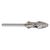 ATA SGSPRO 11760 | 1/2" Cutter Diameter x 1/4" Shank x 3-1/4" OAL x 1-1/4" LOC Radius Brazed SF-5RA D/C Ball Nosed Tree Radius Burr